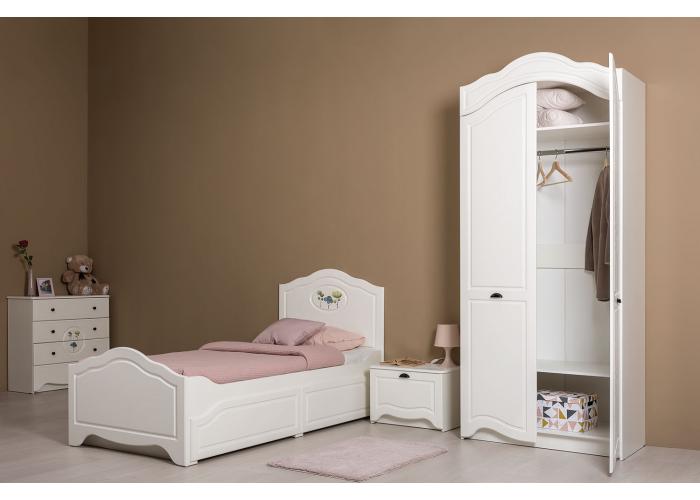 Шкаф двухстворчатый Моби Роуз 13.195