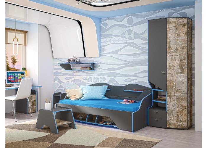 Кровать Моби Индиго 11.03