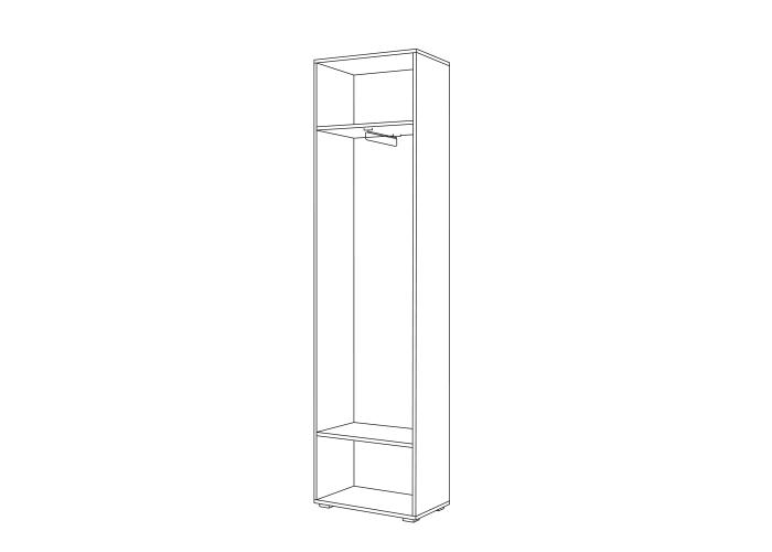 Шкаф для одежды Моби Лайн 08.122