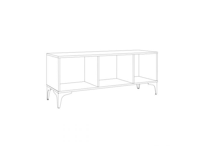 Тумба под ТВ Моби Вайс 13.270.01