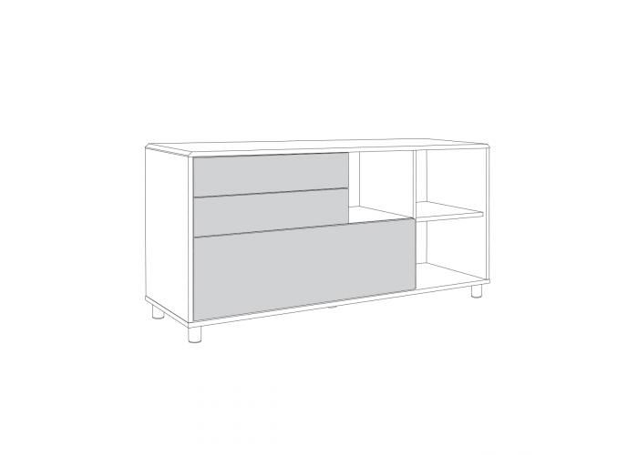 Тумба под тв Моби Винтаж 13.283.07