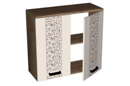 Шкаф навесной 2-х дверный СБК Адель ШГ-80