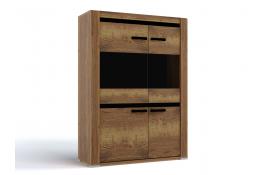 Шкаф низкий СБК Бруна
