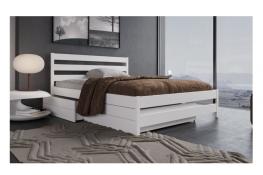 Кровать двуспальная Волжанка Фэмэли массив березы 160