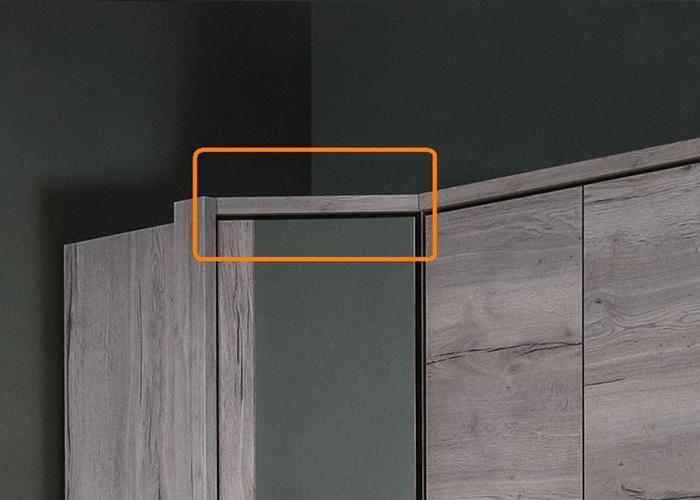 Обклада для углового шкафа СБК Мале