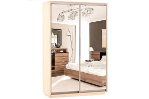 Шкаф-купе Сенатор 160х45х220 Класс Комби 4