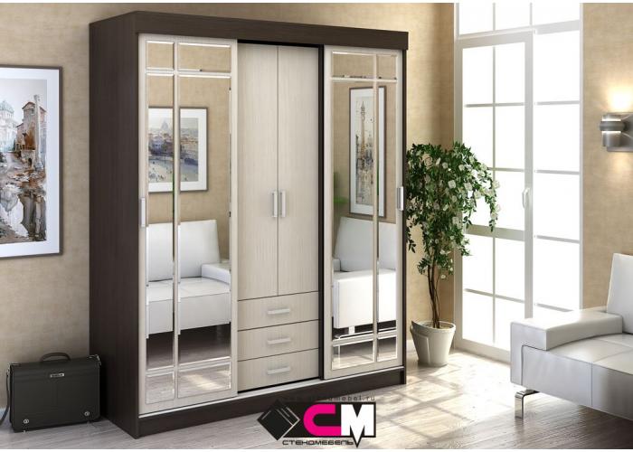 Шкаф-купе Стендмебель ЛИДЕР-1М