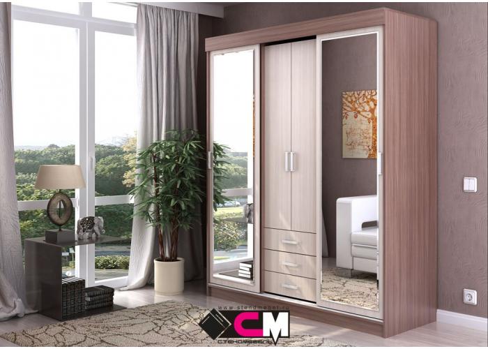 Шкаф-купе Стендмебель ЛИДЕР-2М