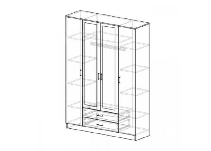 Шкаф Стендмебель Квадро