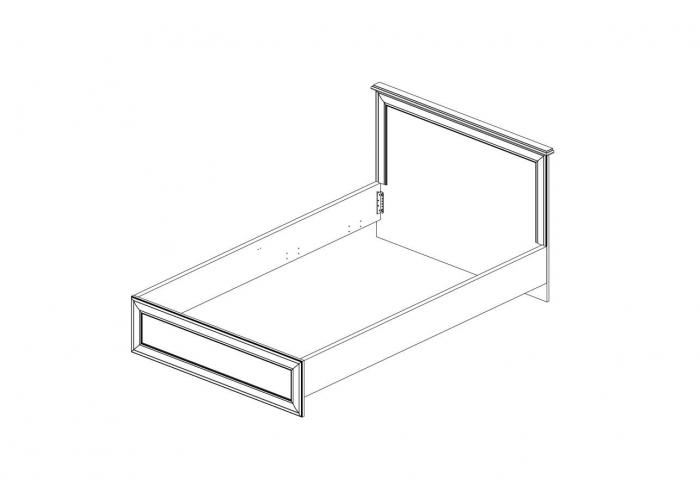 Кровать Анрэкс TIFFANY 90