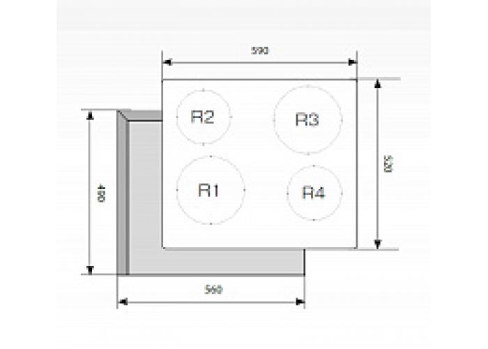 Электрическая варочная панель LEX EVH 640 BL