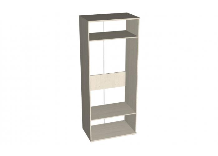 Шкаф двухдверный зеркальный с ящиками Евромебель Катрин S90z