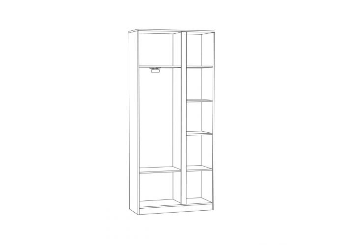 Шкаф комбинированный Моби Ника 13.11