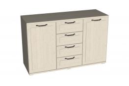 Комод комбинированный Евромебель Рандеву K135