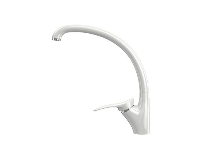 Смеситель для кухни Horke M-001 белый металлик