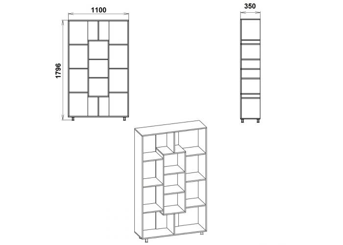Стеллаж Победа КШ-4