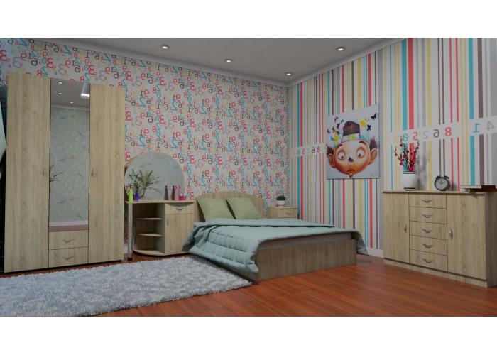 Тумба прикроватная Победа ПКТ-3