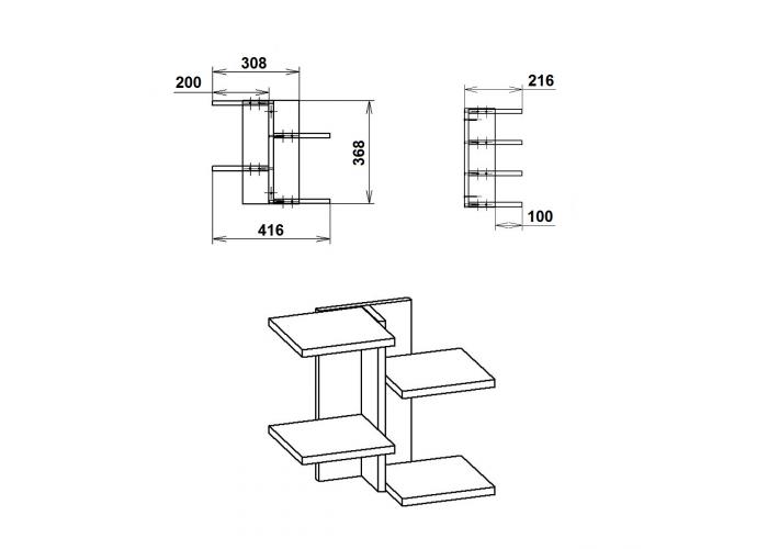 Полка Победа П-15