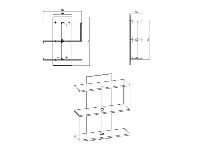 Полка Победа П-8