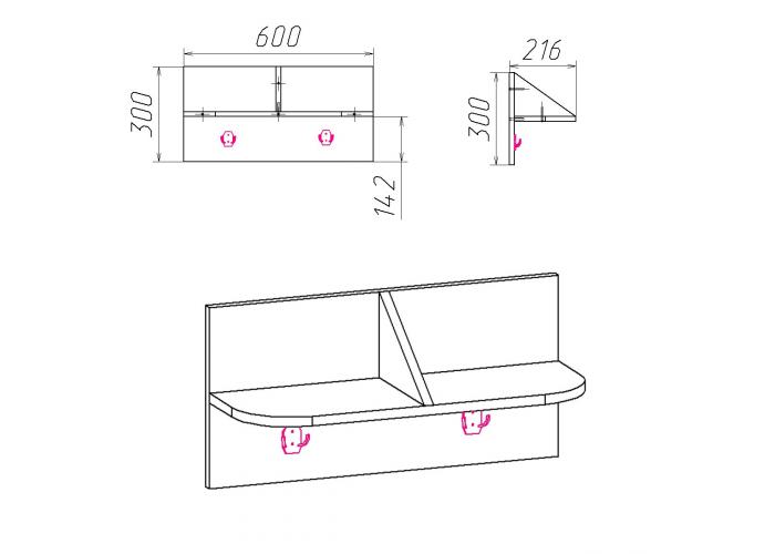 Вешалка Победа В-2