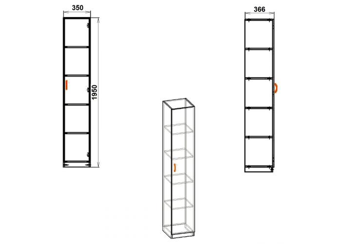 Шкаф Победа КШ-8