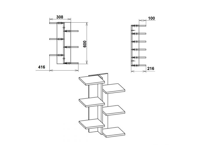 Полка Победа П-16