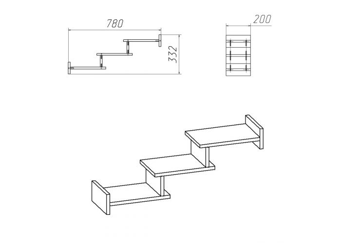Полка Победа П-14