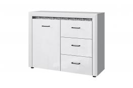 Тумба Анрэкс WHITEBLACK 1D3S