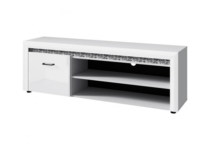 Тумба RTV Анрэкс WHITEBLACK 1D2N